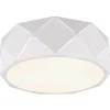 Trio Lighting Zandor Plafond 3xE27 matt vit* Plafonder