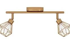 Eglo Zapata Takspotlight36cm G9 LED 3000K 2x3W Koppar* Avlånga Takspotlights|Takspot Med 2 Lampor