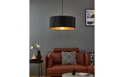Eglo Zaragoza Taklampa 53cm Svart/Guld* Stora Taklampor Ø50-69 Cm