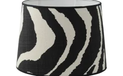 Zebra Lampskärm Ø30cm Svart/Vit