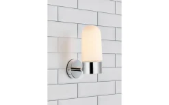 Markslojd Zen Vägglampa Badrum IP44 Krom/Opal* Badrum|Badrumslampor Vägg