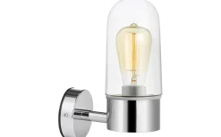Zen Vägglampa Badrum Krom/Klar IP44