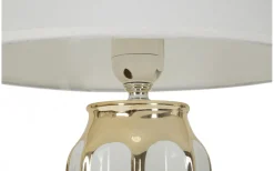 Mauro Ferretti Zenit Bordslampa 40,5cm Vit/Guld* Bordslampor