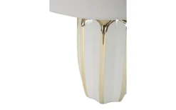 Mauro Ferretti Zenit Bordslampa 40,5cm Vit/Guld* Bordslampor