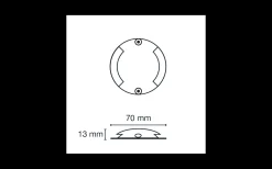 Zenit Duo Svart LED 3000K 40lm 2x0,5W Lightson
