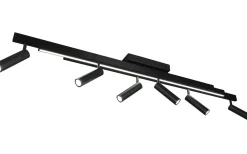 Zeno Spotlight LED 6-delat mattsvart