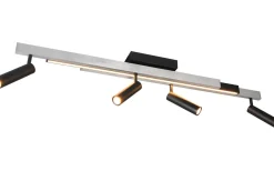 Avlånga Takspotlights|Takspot Med Minst 4 Lampor<Trio Lighting Zeno Spotlight LED 4-delat borstat aluminium/mattsvart