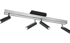 Avlånga Takspotlights|Takspot Med Minst 4 Lampor<Trio Lighting Zeno Spotlight LED 4-delat borstat aluminium/mattsvart