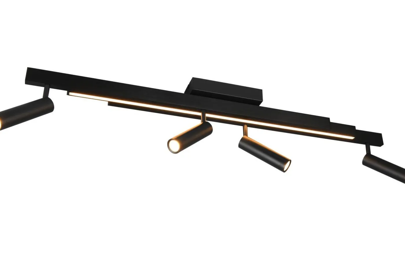 Zeno Spotlight LED 4-delat mattsvart