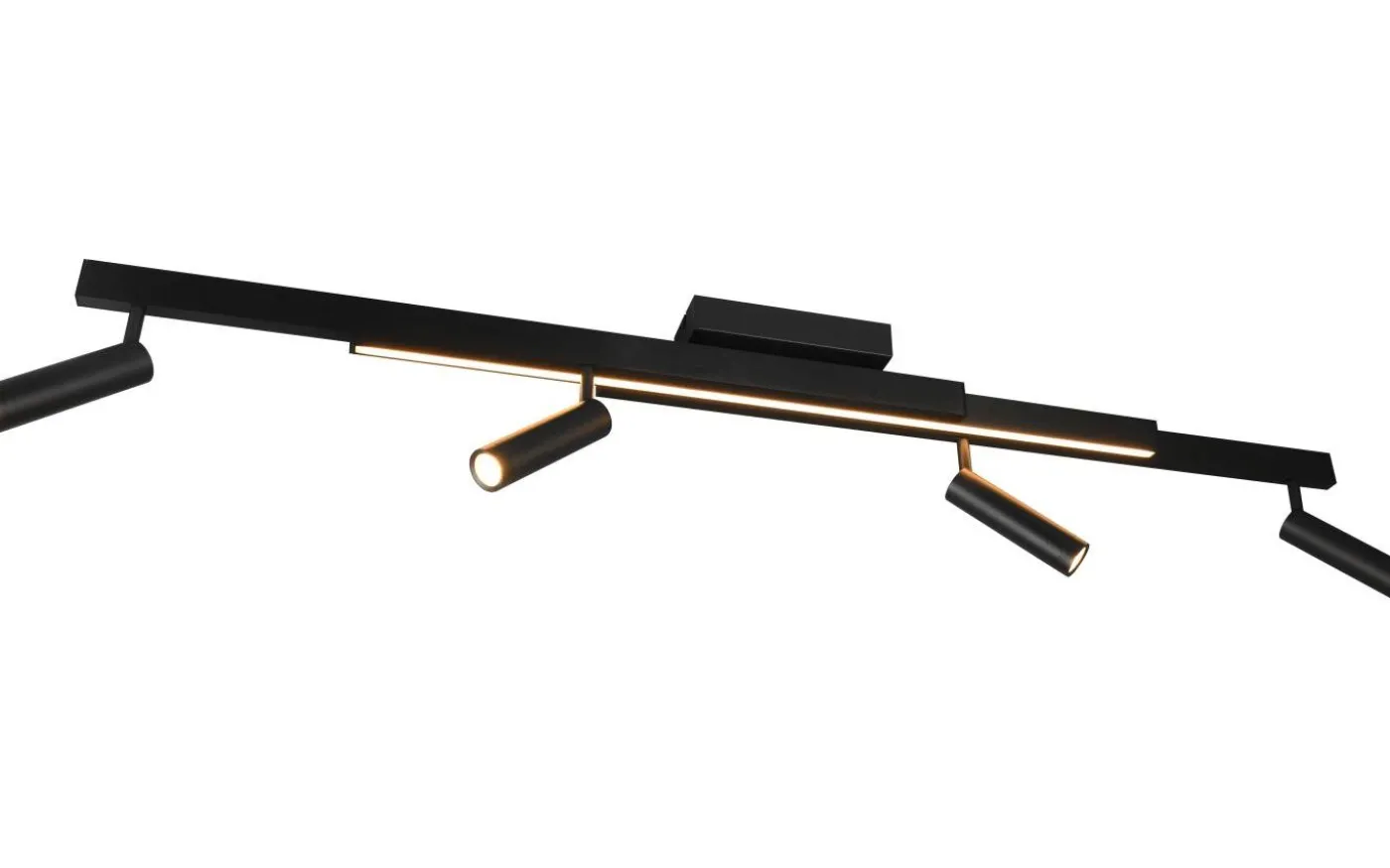 Zeno Spotlight LED 4-delat mattsvart