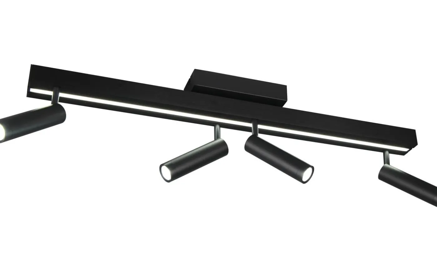 Zeno Spotlight LED 4-delat mattsvart