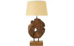 Bordslampor<Mauro Ferretti Zero Bordslampa 69cm Teak