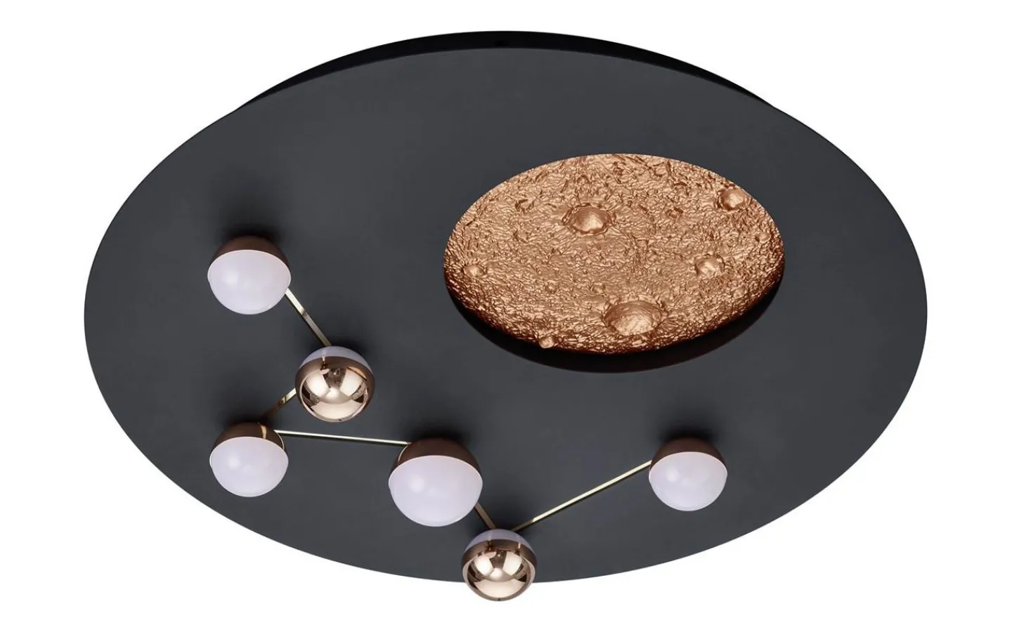 Badrumslampor Tak<Trio Lighting Zodiac Plafond LED mattsvart