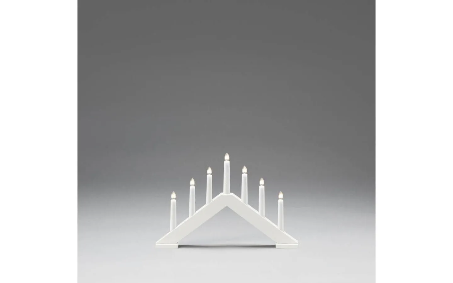 Visa Alla Adventsljusstakar|Adventsljusstakar 0-30 Cm<Konstsmide Zoe Adventsljusstake 27cm Mattvit