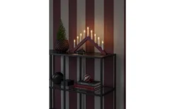 Visa Alla Adventsljusstakar|Adventsljusstakar 31-60 Cm<Konstsmide Zoe Adventsljusstake 9L Mörkröd 32cm