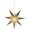 Zoe Julstjärna 60cm Mässing