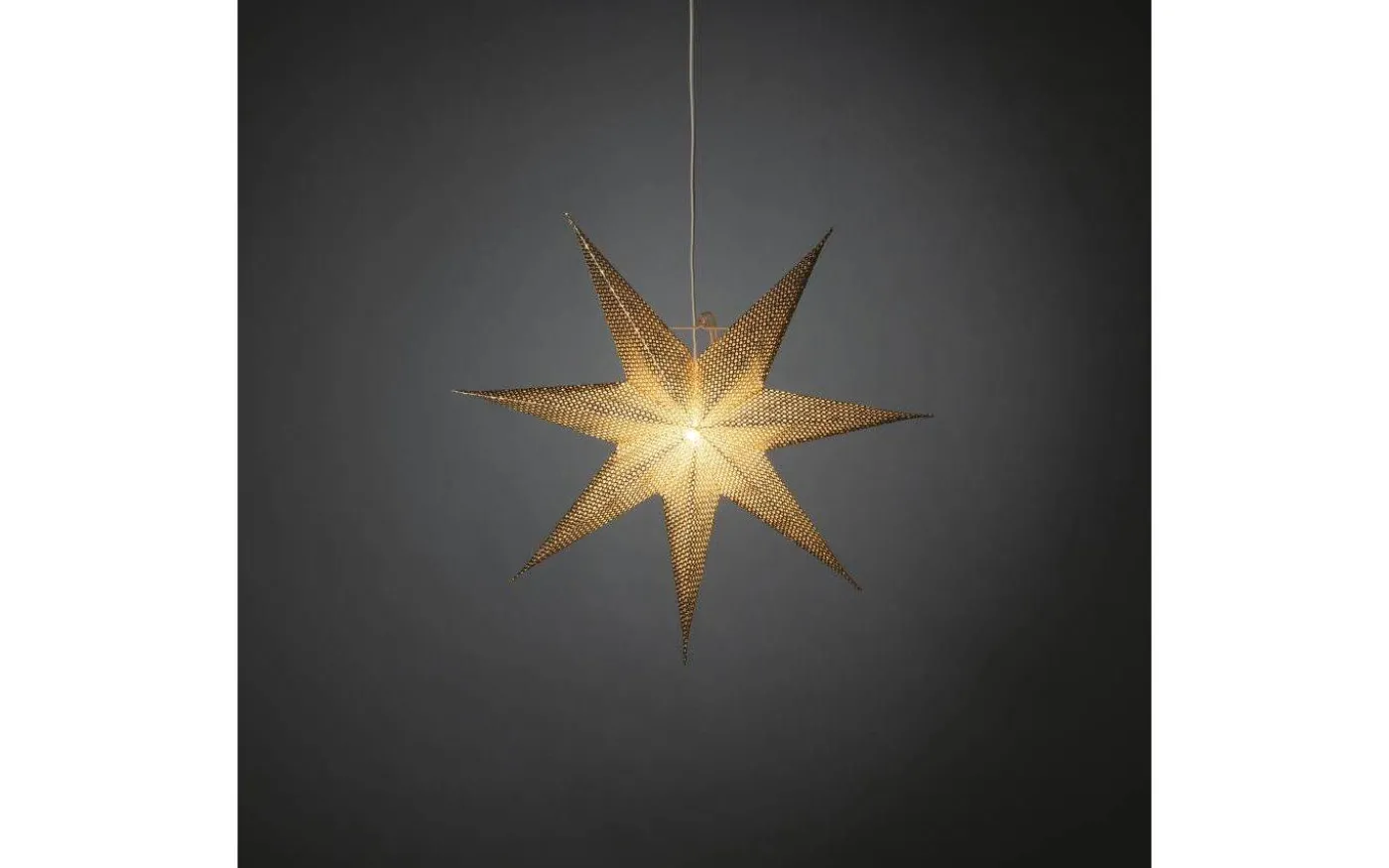 Zoe Julstjärna 60cm Mässing