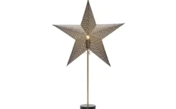 Visa Alla Julstjärnor|Julstjärnor På Fot<Konstsmide Zoe Julstjärna på Fot 71cm Svart/Mässing