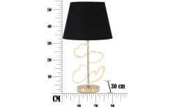 Bordslampor<Mauro Ferretti Zona Bordslampa 54,5cm Guld