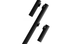 Allmänbelysning|Uppladdningsbara Lampor Utomhus<Ubiqua Lighting Zoom Twin Floor Batterilampa 120cm 3000K Svart IP54