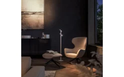 Allmänbelysning|Uppladdningsbara Lampor Utomhus<Ubiqua Lighting Zoom Twin Floor Batterilampa 120cm 3000K Svart IP54