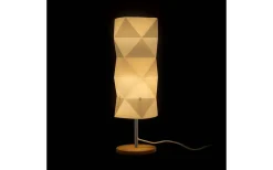 Bordslampor<Rendl Zumba Bordslampa 47cm Vit/Trä/Krom