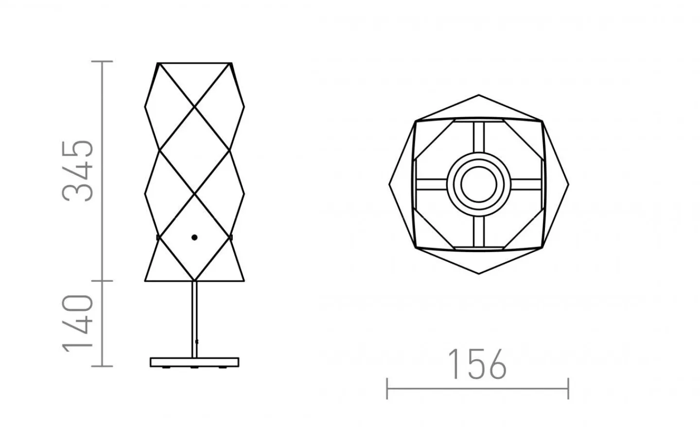 Bordslampor<Rendl Zumba Bordslampa 47cm Vit/Trä/Krom