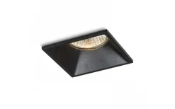 Spotlights Med Utbytbar Ljuskälla<Rendl Zuri Sq Infälld Spotlight Svart GU10