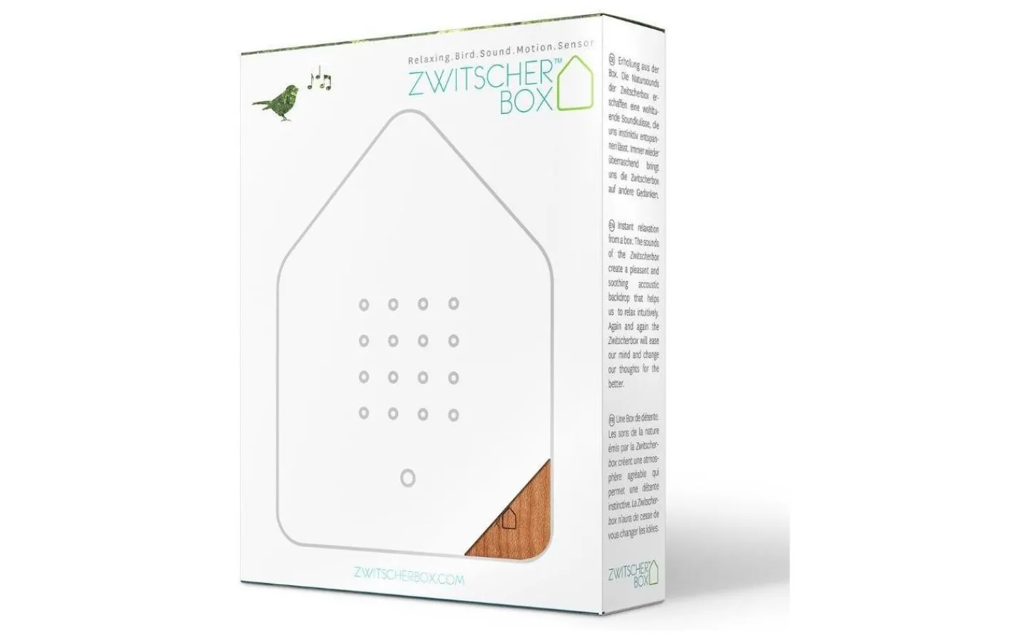 Högtalare<Relaxound Zwitscherbox Speldosa Fågelkvitter Körsbär