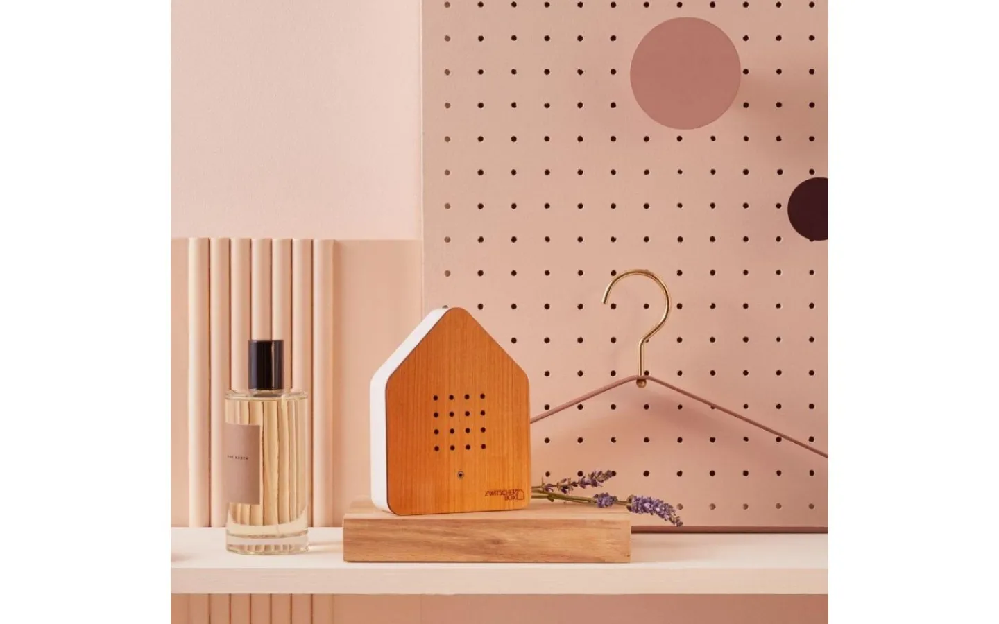 Högtalare<Relaxound Zwitscherbox Speldosa Fågelkvitter Körsbär