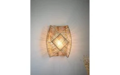 Lampetter<PR Home Zyla Vägglampa 36cm Natur